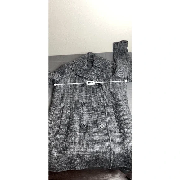 Allsaints Nala Porto Double Breasted Womens Pea Coat